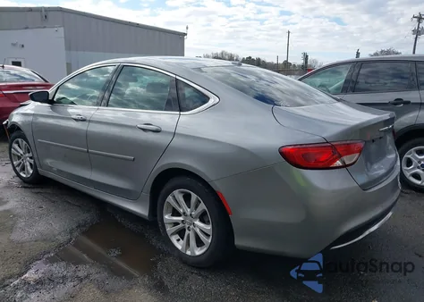 2015 Chrysler 200 Limited z USA, uszkodzony, nr VIN 1C3CCCAB7FN536823